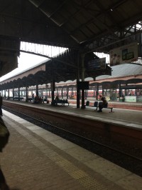 cestování vlakem po Srí Lance