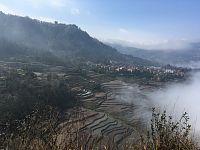 Rýžové terasy v Yuanyangu