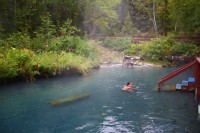 Liard river hot springs