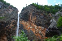 vodopád Rinka v Logarské dolině