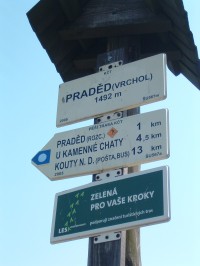 Praděd vrchol 1492m