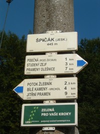 Špičák jeskyně 445m