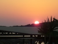 východ slunce na Krétě