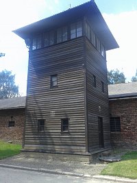 Strážní věž u krematoria