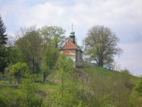 Kostel sv. Jana Nepomuckého z hradu