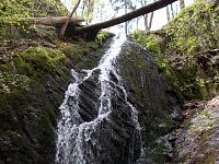 Vodopád na přítoku Bobřího potoka