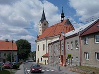 Čechy pod Kosířem - kostel sv. Jana Křtitele