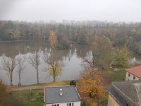 Chrašický rybník - pohled z vodárenské věže
