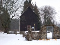 Hřbitovní kaple sv. Kříže v obci Hůrka