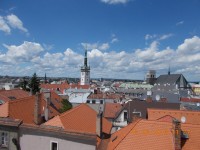 Olomouc z věže kostela sv. Michala
