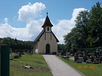 Kacanovy - hřbitovní kaple