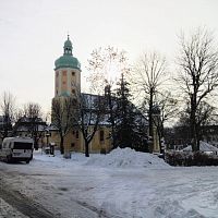 Horní Blatná - kostel sv. Vavřince