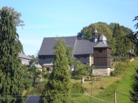 Dřevěný kostel v Kryštofově údolí