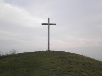 Železný kříž na vrcholu