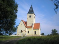Chvojen - kostel svatého Jakuba a Filipa