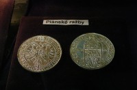 Stříbrné mince ražené v Plané