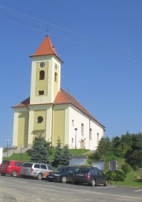 Lovčice-kostel sv.Petra a sv.Pavla