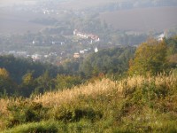 Pohled do obce Vřesovice
