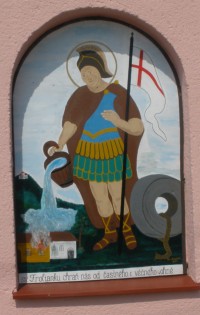 Patroni na zvonici-sv.Florián