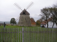 Kuželov-větrný mlýn-technická památka