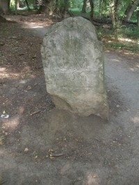Hraniční kámen z r.1755