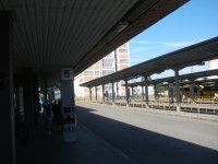Autobusové nádraží Zlín nástupiště č.5 směr Lukov