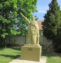 Sudoměřice-socha Sudomíra zakladatele obce LP 1262