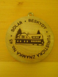 turistická známka solaň č. 45