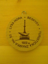 turistická známka lysá hora č. 50