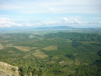 Zelené pahorky-pohľad z vyššieho pohoria Taraboš.
