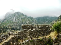 Pripomína mi to sídlo Inkov v Peru,ale sú to hradby nad starým Kotorom.