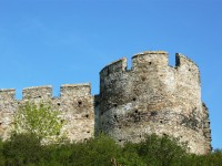 bašta hradu Devín