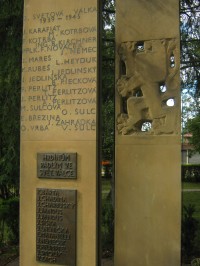 Pomník obětem světových válek na Vaňhově