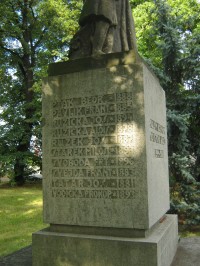 Chvaly - pomník obětem první sv.války