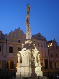 Mariánská sloup v Třeboni