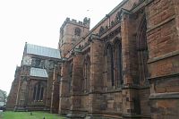 Krásná katedrála v Carlisle