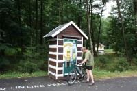 Nápojový automat na cyklostezce Letohrad Ústí nad Orlicí
