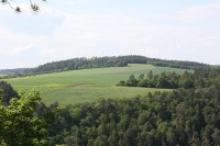 Pohled směrem ke Kobylničkám