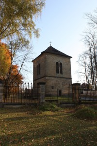 Renesanční zvonice  u kostela Nejsvětější Trojice