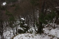 Zimní výšlap na hradisko Obrova noha u Otaslavic