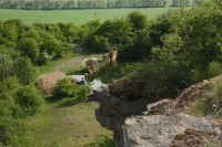 Zatopený kamenolom v katastru obce Drysice – nabízí zajímavé exteriéry pro filmaře