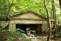 Tunel bývalé úzkorozchodné dráhy kaolinového lomu ve Vidnavě