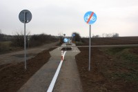 30.11. 2011 dokončená cyklostezka Nezamyslice - Morkovice