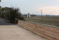 27. 10. 2011 práce na posledním úseku cyklostezky Nezamyslice  -  Morkovice