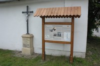 Litinový kříž u vodního mlýna v Tovačově, šesté zastavení