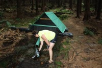 Tetřeví studánka v Jizerských horách slouží turistům