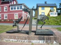 Pomník na památku ådalenské demonstrace