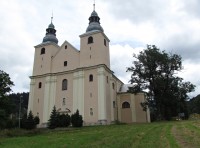 Nowa Wieś - kostel Nanebevzetí P. Marie a další zajímavosti