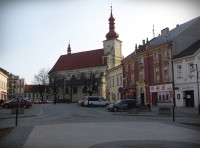 Holešov - kostel Nanebevzetí Panny Marie