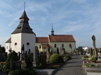 Hřbitovní kostel sv.Michaela Archanděla a kaple sv.Jana Křtitele 